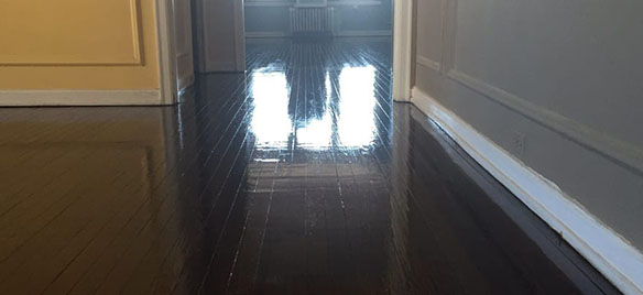 hardwood flooring recoating